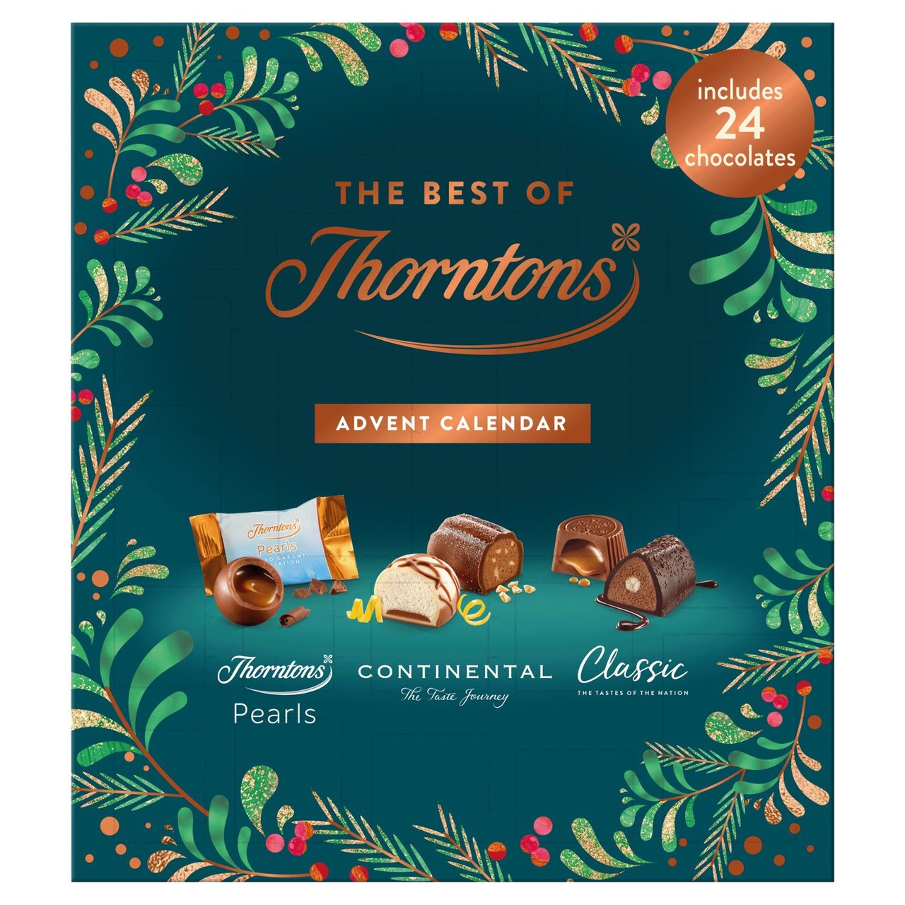 The Best Of Thorntons Advent Calendar 265g Tucksons